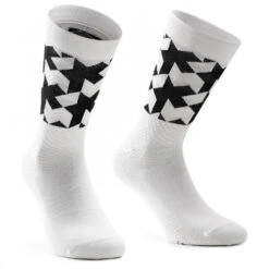 ASSOS - Monogram Socks Evo - Chaussettes De Cyclisme -Chaussures D'extérieur Boutique assos monogram socks evo chaussettes de cyclisme 1