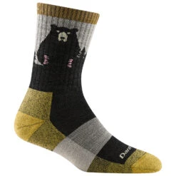 Darn Tough - Women's Bear Town Micro Crew Lightweight W Cushn - Chaussettes De Randonnée -Chaussures D'extérieur Boutique darn tough womens bear town micro crew lightweight w cushn chaussettes de randonnee 2