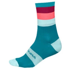 Endura - Bandwidth Striped Socks - Chaussettes De Cyclisme -Chaussures D'extérieur Boutique endura bandwidth striped socks chaussettes de cyclisme 4