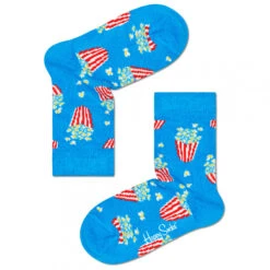 Happy Socks - Kid's Popcorn & Soda Socks Gift Set - Chaussettes Multifonctions