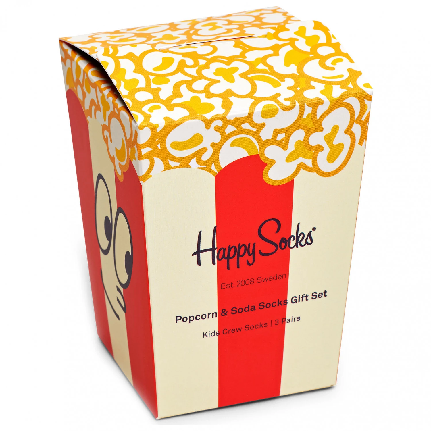 Happy Socks - Kid's Popcorn & Soda Socks Gift Set - Chaussettes Multifonctions 4 Happy Socks - Kid's Popcorn & Soda Socks Gift Set - Chaussettes Multifonctions – Image 2