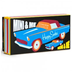 Happy Socks - Mini & Me Car Socks Gift Set - Chaussettes Multifonctions