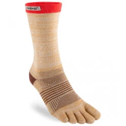 Injinji - Women's Trail Midweight Crew - Chaussettes De Randonnée -Chaussures D'extérieur Boutique injinji womens trail midweight crew chaussettes de randonnee 2