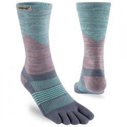 Injinji - Women's Trail Midweight Crew - Chaussettes De Randonnée -Chaussures D'extérieur Boutique injinji womens trail midweight crew chaussettes de randonnee detail 2