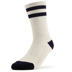 Klitmøller Collective - Striped Merino Sock - Chaussettes En Laine Mérinos -Chaussures D'extérieur Boutique klitmoeller collective striped merino sock chaussettes en laine merinos detail 2