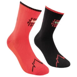 La Sportiva - For Your Mountain Socks - Chaussettes De Running -Chaussures D'extérieur Boutique la sportiva for your mountain socks chaussettes de running 1