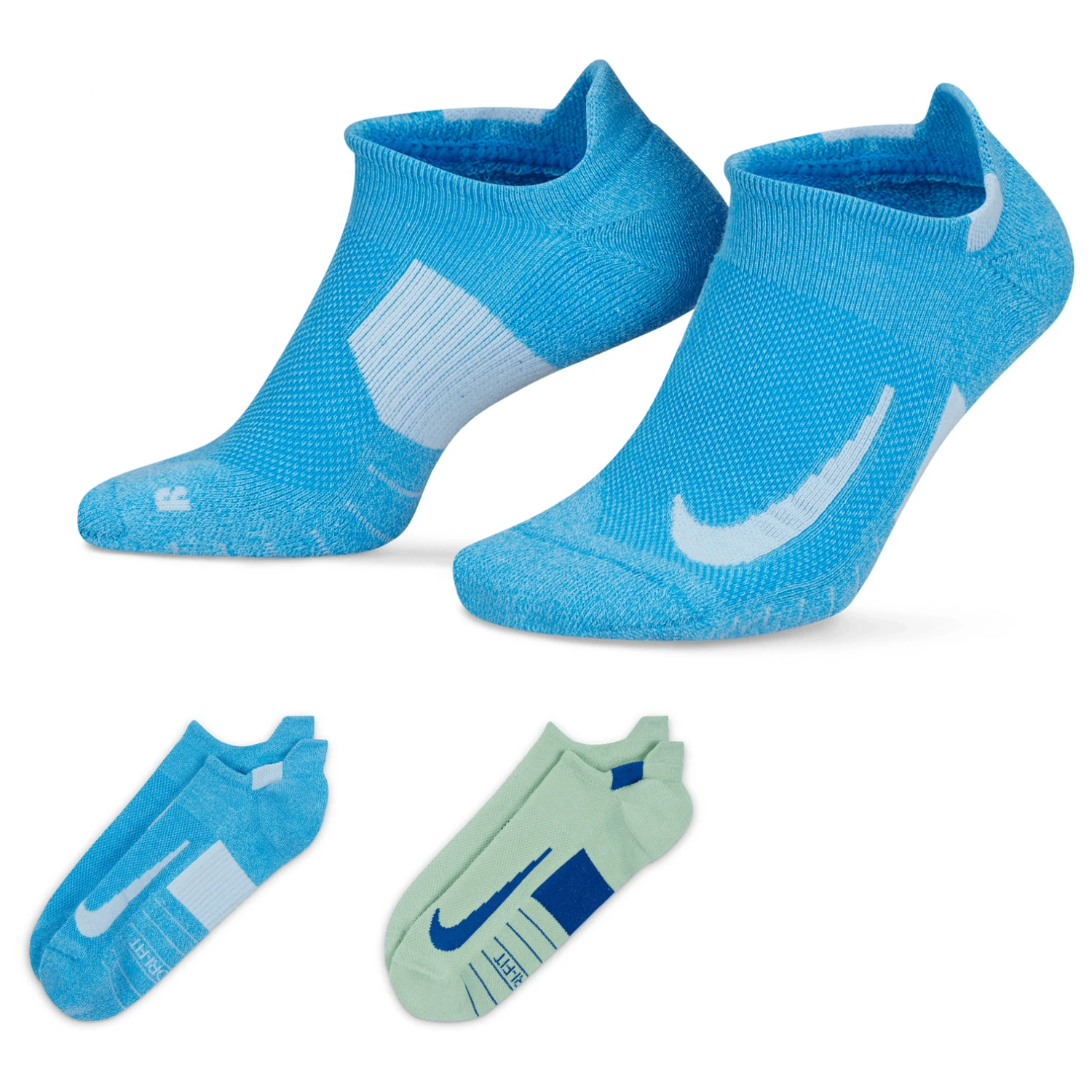 Nike - Multiplier Running No-Show Socks (2 Pair) - Chaussettes De Running 6 Nike - Multiplier Running No-Show Socks (2 Pair) - Chaussettes De Running – Image 4
