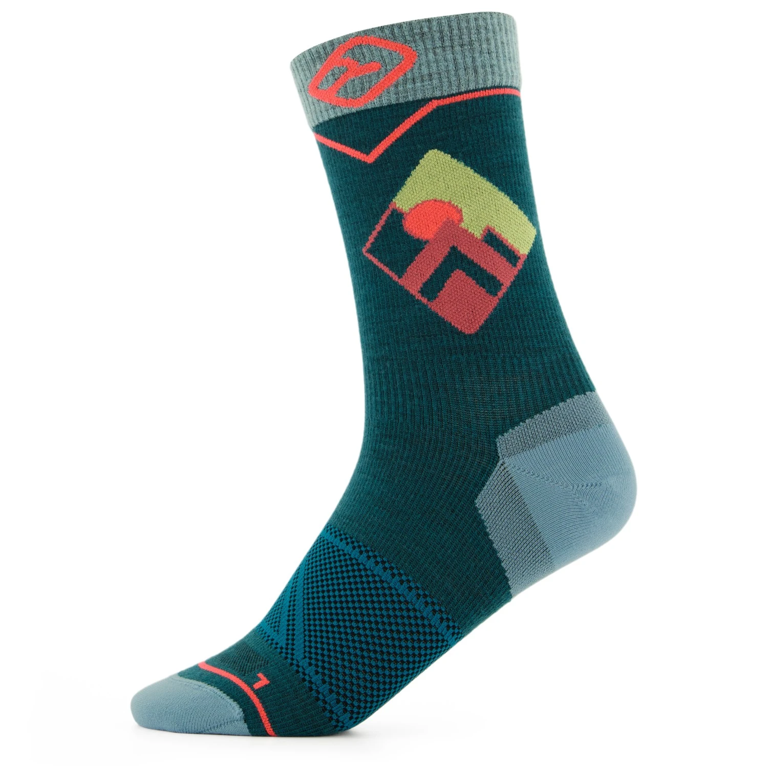 Ortovox - Women's Alpine Light Comp Mid Socks - Chaussettes En Laine Mérinos 6 Ortovox - Women's Alpine Light Comp Mid Socks - Chaussettes En Laine Mérinos – Image 4
