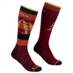 Ortovox - Women's Free Ride Long Socks - Chaussettes De Ski 10 Ortovox - Women's Free Ride Long Socks - Chaussettes De Ski -Chaussures D'extérieur Boutique ortovox womens free ride long socks chaussettes de ski 3